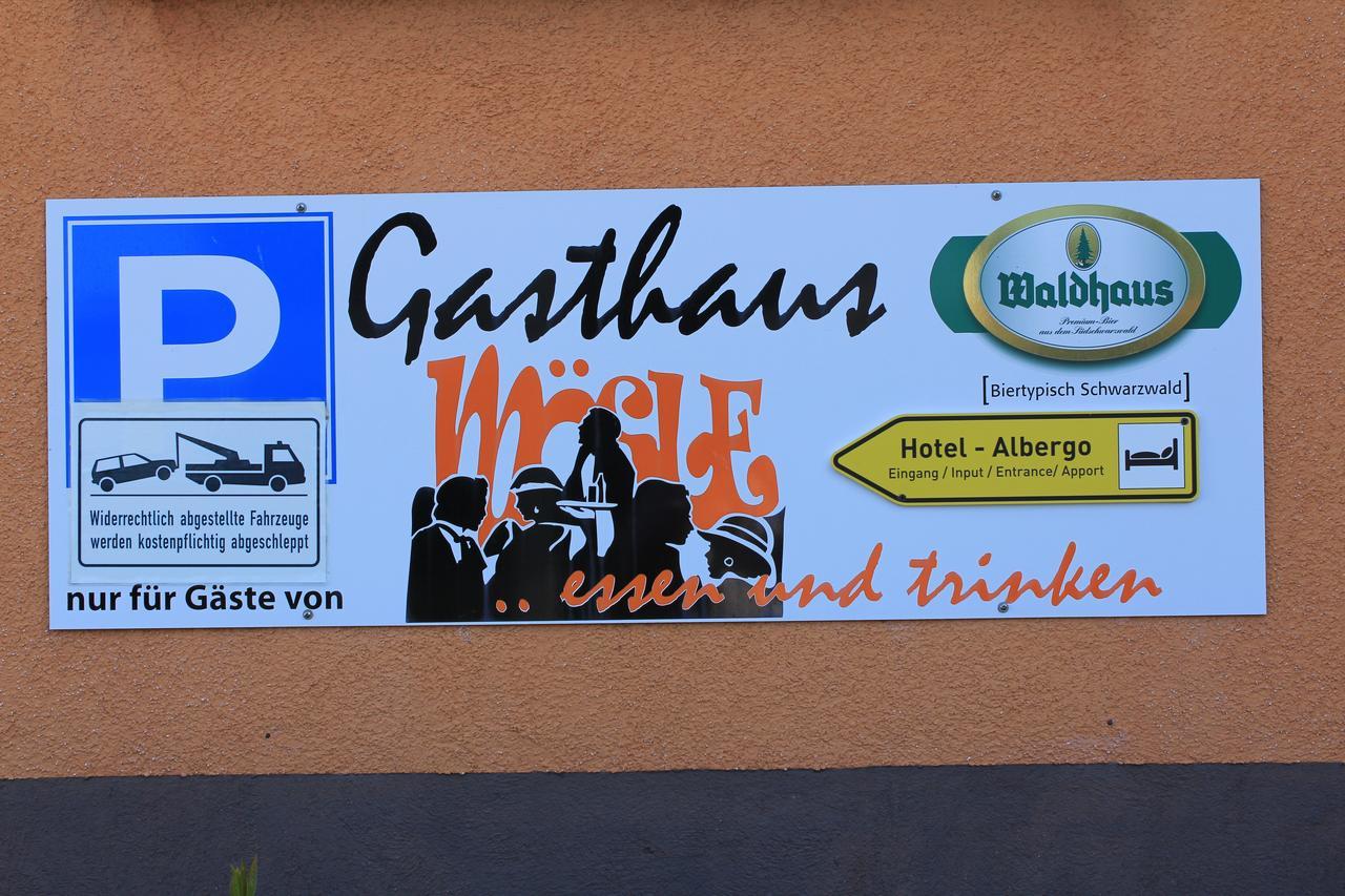 Gasthaus Moesle Reute  Dış mekan fotoğraf